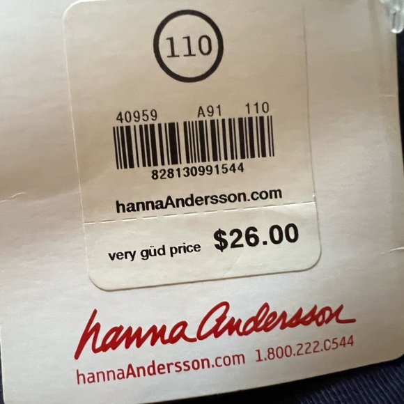 Hanna Andersson Baby Boys Cotton joggers NEW NWT - Picture 4 of 4